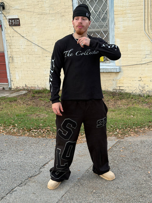 Black Heavyweight Sweats