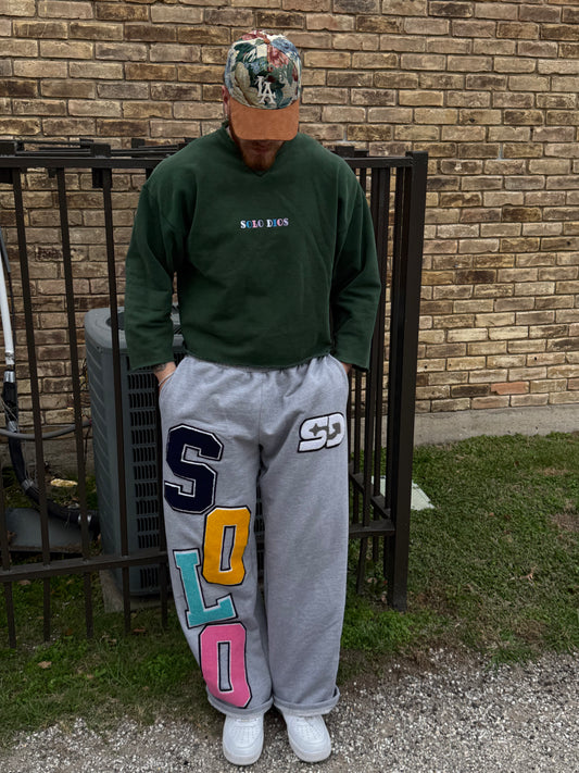Grey Heavyweight Sweats