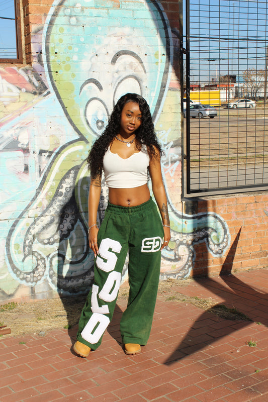 Green Heavyweight Sweats