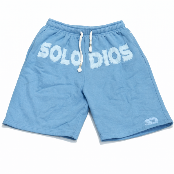 Baggy Solo Dios Shorts Blue on Blue
